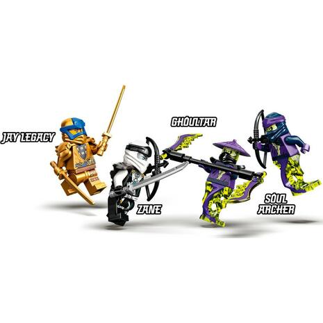 LEGO Ninjago Legacy Zanes Titan Mech Battle Ninja Μάχη Του Ρομπότ Τιτάνα Του Ζέιν 71738